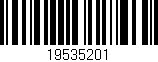 Código de barras (EAN, GTIN, SKU, ISBN): '19535201'