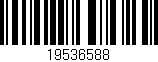 Código de barras (EAN, GTIN, SKU, ISBN): '19536588'
