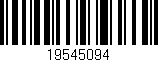 Código de barras (EAN, GTIN, SKU, ISBN): '19545094'