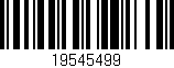 Código de barras (EAN, GTIN, SKU, ISBN): '19545499'