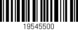 Código de barras (EAN, GTIN, SKU, ISBN): '19545500'