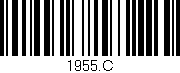 Código de barras (EAN, GTIN, SKU, ISBN): '1955.C'