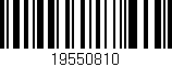 Código de barras (EAN, GTIN, SKU, ISBN): '19550810'