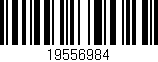 Código de barras (EAN, GTIN, SKU, ISBN): '19556984'