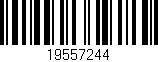 Código de barras (EAN, GTIN, SKU, ISBN): '19557244'