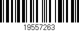 Código de barras (EAN, GTIN, SKU, ISBN): '19557263'