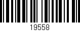 Código de barras (EAN, GTIN, SKU, ISBN): '19558'