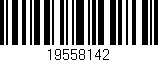 Código de barras (EAN, GTIN, SKU, ISBN): '19558142'