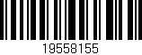 Código de barras (EAN, GTIN, SKU, ISBN): '19558155'