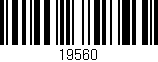 Código de barras (EAN, GTIN, SKU, ISBN): '19560'