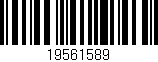 Código de barras (EAN, GTIN, SKU, ISBN): '19561589'
