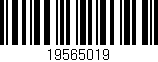 Código de barras (EAN, GTIN, SKU, ISBN): '19565019'