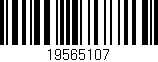 Código de barras (EAN, GTIN, SKU, ISBN): '19565107'