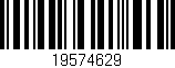 Código de barras (EAN, GTIN, SKU, ISBN): '19574629'