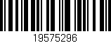 Código de barras (EAN, GTIN, SKU, ISBN): '19575296'