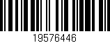 Código de barras (EAN, GTIN, SKU, ISBN): '19576446'