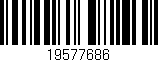 Código de barras (EAN, GTIN, SKU, ISBN): '19577686'
