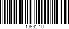 Código de barras (EAN, GTIN, SKU, ISBN): '19582.10'