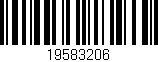 Código de barras (EAN, GTIN, SKU, ISBN): '19583206'