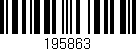 Código de barras (EAN, GTIN, SKU, ISBN): '195863'