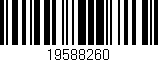 Código de barras (EAN, GTIN, SKU, ISBN): '19588260'