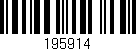 Código de barras (EAN, GTIN, SKU, ISBN): '195914'