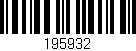 Código de barras (EAN, GTIN, SKU, ISBN): '195932'