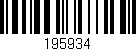 Código de barras (EAN, GTIN, SKU, ISBN): '195934'