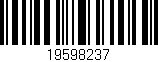 Código de barras (EAN, GTIN, SKU, ISBN): '19598237'
