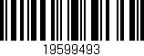 Código de barras (EAN, GTIN, SKU, ISBN): '19599493'