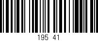 Código de barras (EAN, GTIN, SKU, ISBN): '195/41'