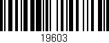 Código de barras (EAN, GTIN, SKU, ISBN): '19603'