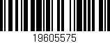 Código de barras (EAN, GTIN, SKU, ISBN): '19605575'