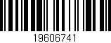 Código de barras (EAN, GTIN, SKU, ISBN): '19606741'