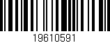 Código de barras (EAN, GTIN, SKU, ISBN): '19610591'