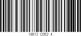 Código de barras (EAN, GTIN, SKU, ISBN): '19612_C052_4'