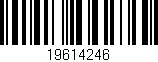 Código de barras (EAN, GTIN, SKU, ISBN): '19614246'