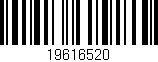 Código de barras (EAN, GTIN, SKU, ISBN): '19616520'