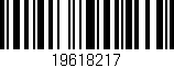Código de barras (EAN, GTIN, SKU, ISBN): '19618217'