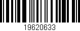 Código de barras (EAN, GTIN, SKU, ISBN): '19620633'