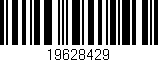 Código de barras (EAN, GTIN, SKU, ISBN): '19628429'