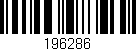 Código de barras (EAN, GTIN, SKU, ISBN): '196286'
