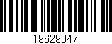 Código de barras (EAN, GTIN, SKU, ISBN): '19629047'