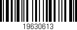 Código de barras (EAN, GTIN, SKU, ISBN): '19630613'