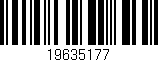 Código de barras (EAN, GTIN, SKU, ISBN): '19635177'