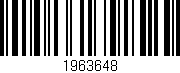 Código de barras (EAN, GTIN, SKU, ISBN): '1963648'