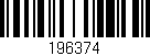 Código de barras (EAN, GTIN, SKU, ISBN): '196374'