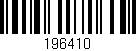 Código de barras (EAN, GTIN, SKU, ISBN): '196410'