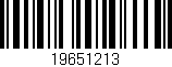 Código de barras (EAN, GTIN, SKU, ISBN): '19651213'