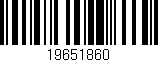 Código de barras (EAN, GTIN, SKU, ISBN): '19651860'